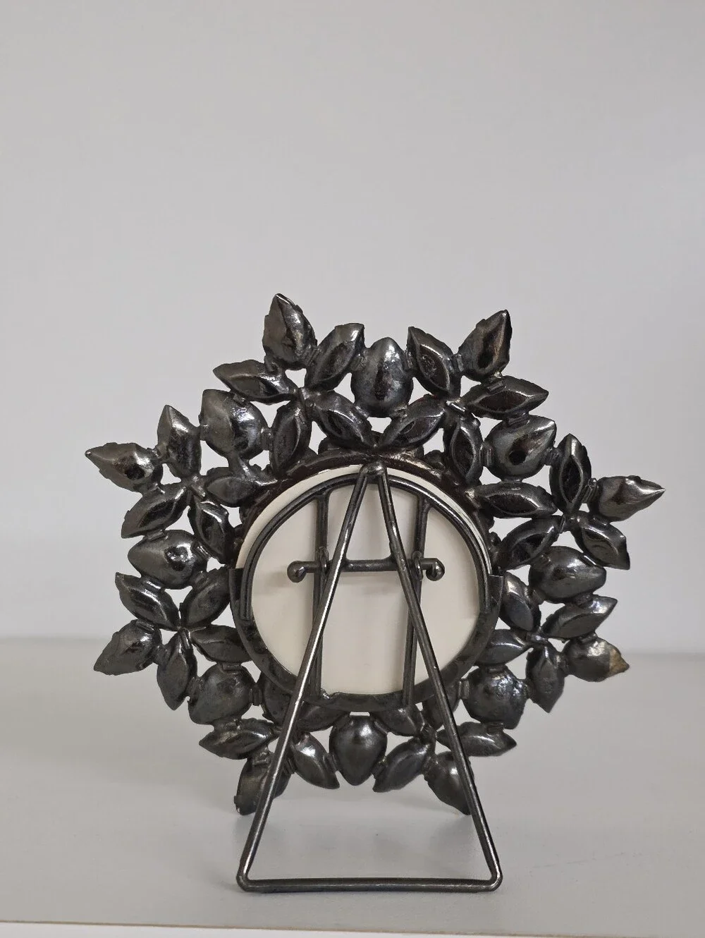 Two's Company Mini Jeweled Sunburst Photo Frame
